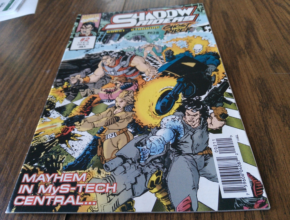 Shadow Riders #2 July 1992 Marvel UK